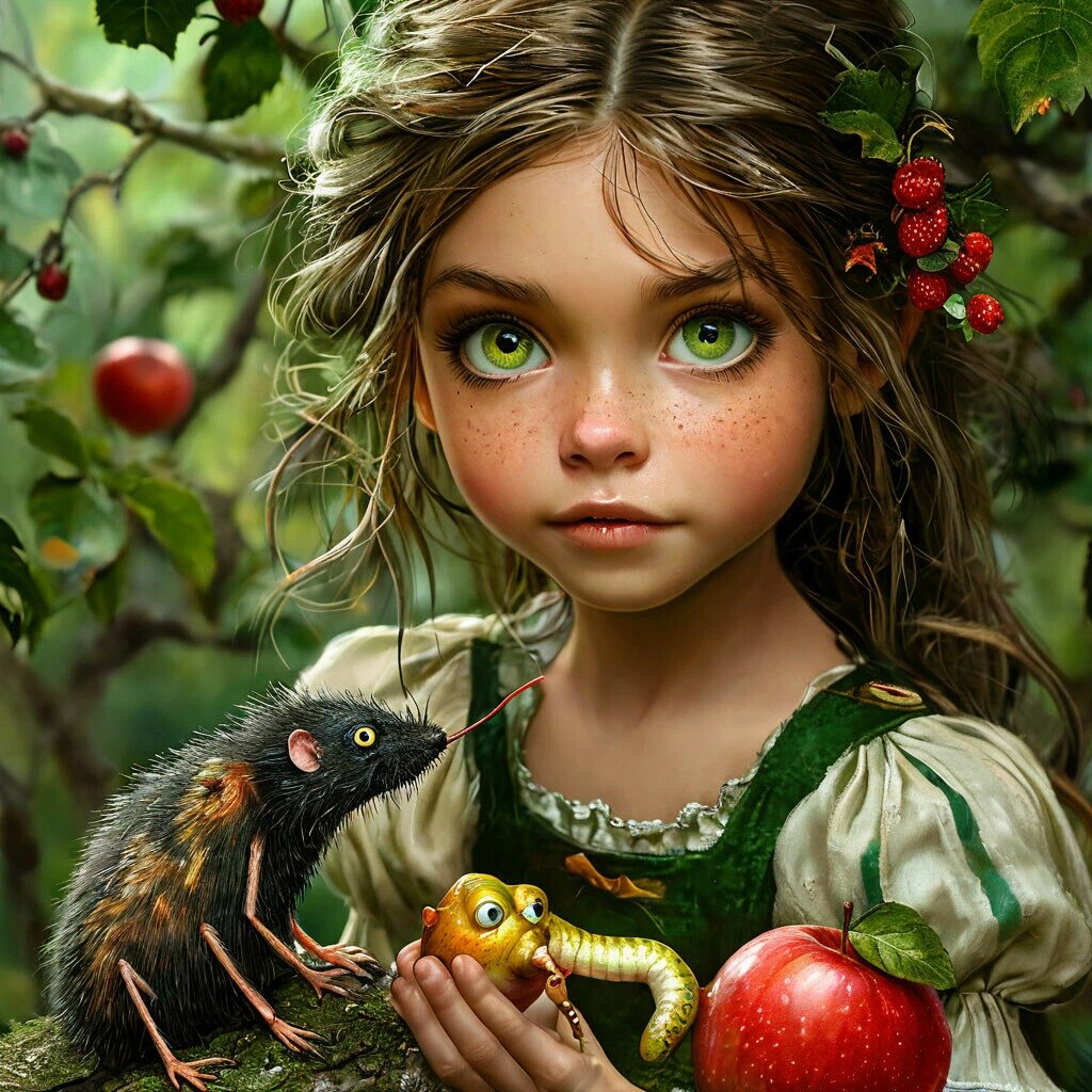 Эта всё - моя семья! Всех люблю на свете я! Живой космос.