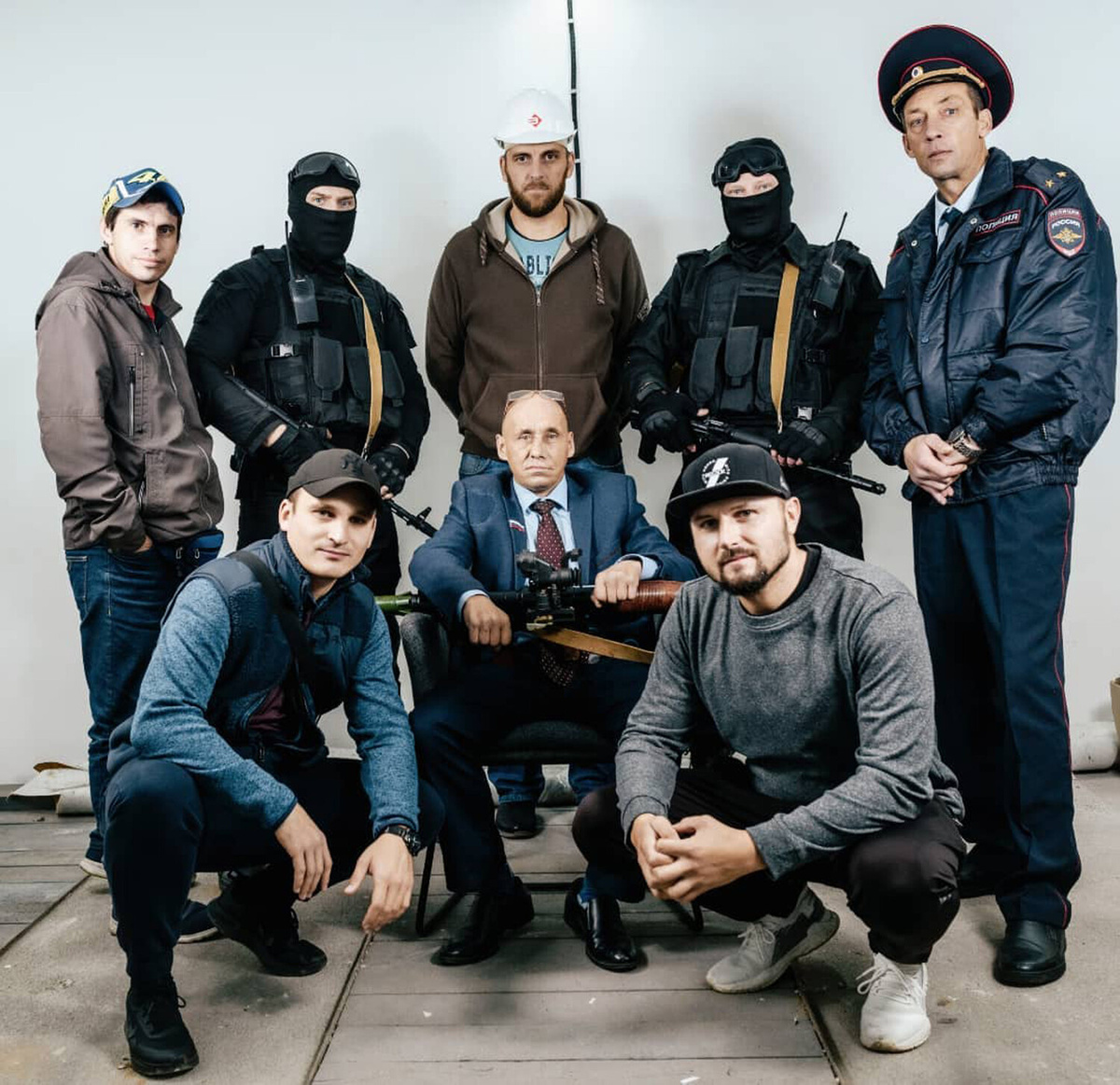Андрей Неретин со съемочной группой BARRAKuda    📷