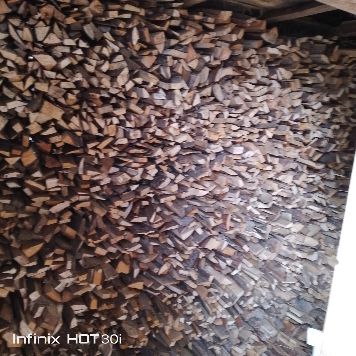 Наши дровишки на зиму. 