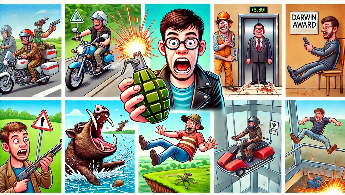 Премия Дарвина 2016: Истории Самых Нелепых Смертей В Мире