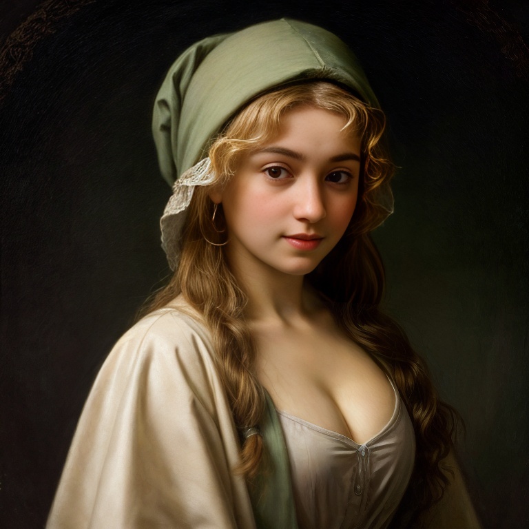 Крутая аватарка, портрет девушки. Взято здесь: coolavatars.ru