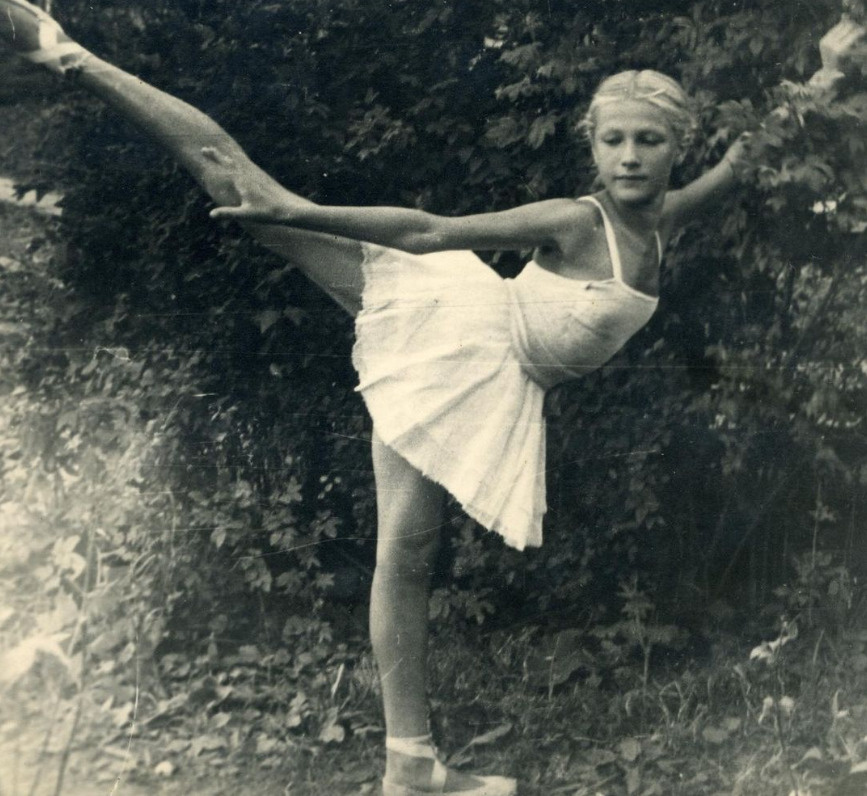 Светлана Дружинина в детстве