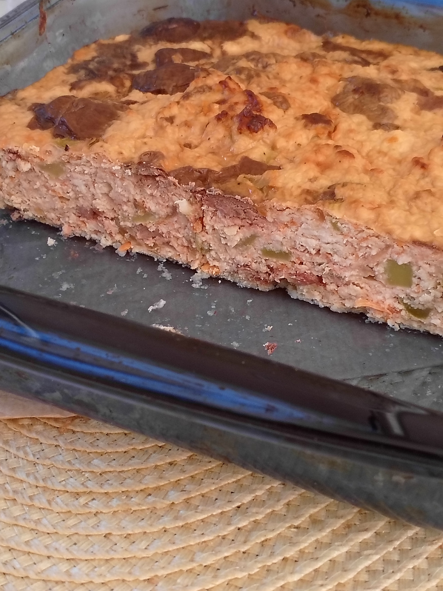 Мясной хлеб в разрезе