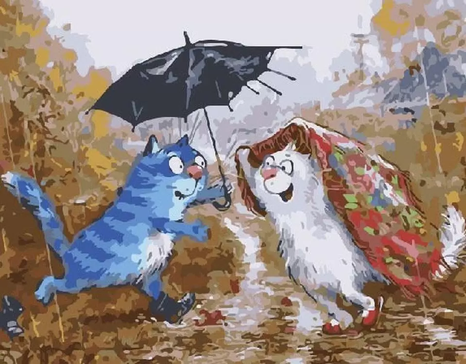 очаровательные коты Рины Зенюк