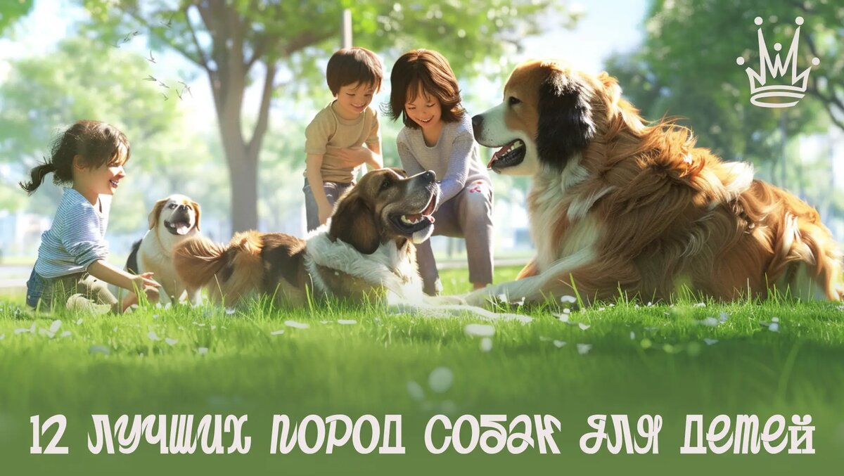 12 лучших пород собак для семей с детьми