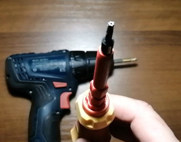 Отвёртка "звездочка". 