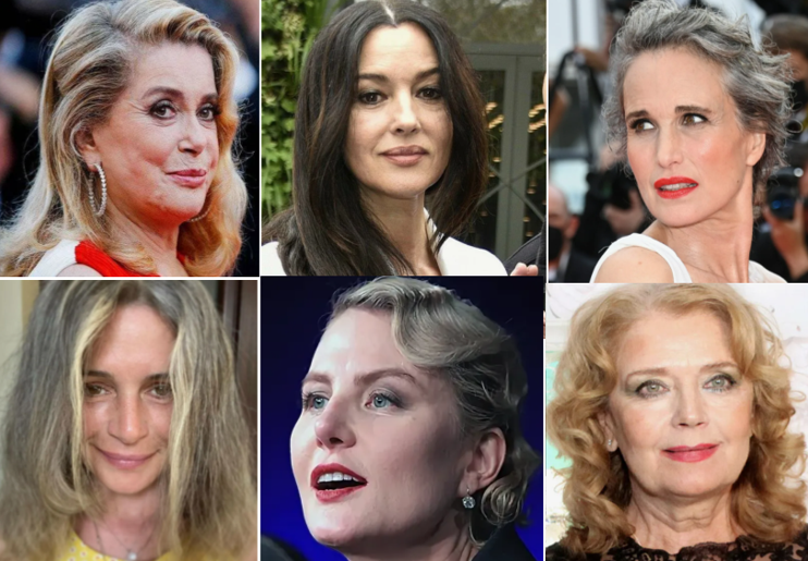 Катрин Денев, Моника Белуччи, Энди Макдауэлл                                                                                       Оксана Фандера, Рената Литвинова, Ирина Алферова