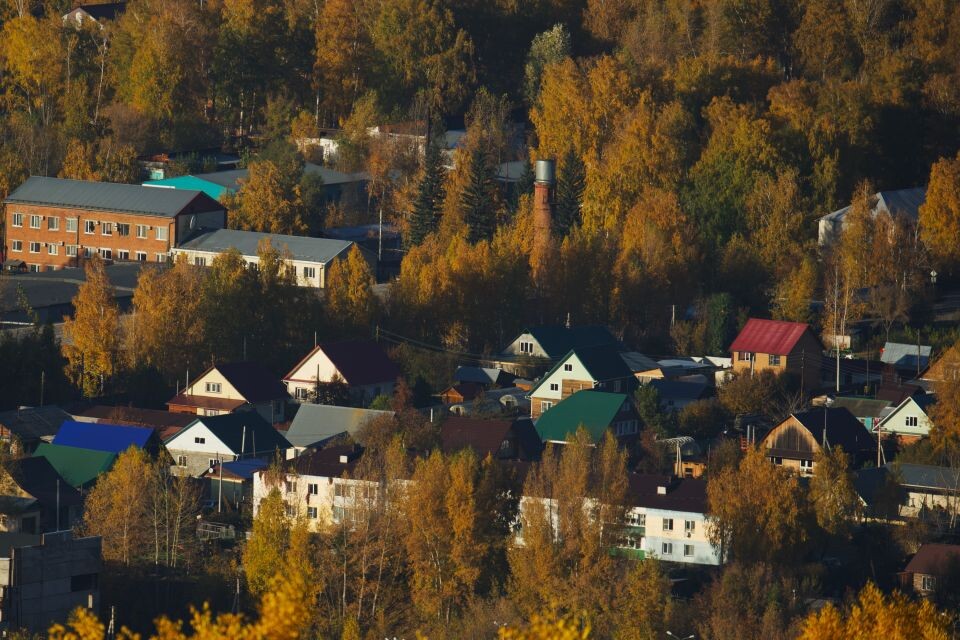    Вид на село Майма с горных высот. Источник: Андрей Сороко / "Толк"