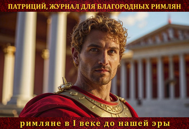 Криминальная хроника древнего Рима в журнале "Патриций". Очередной дело сыщика Ацилия Руфа.