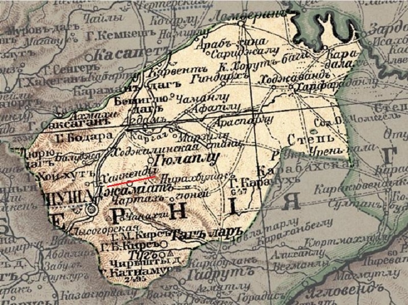 Карта 1903 года