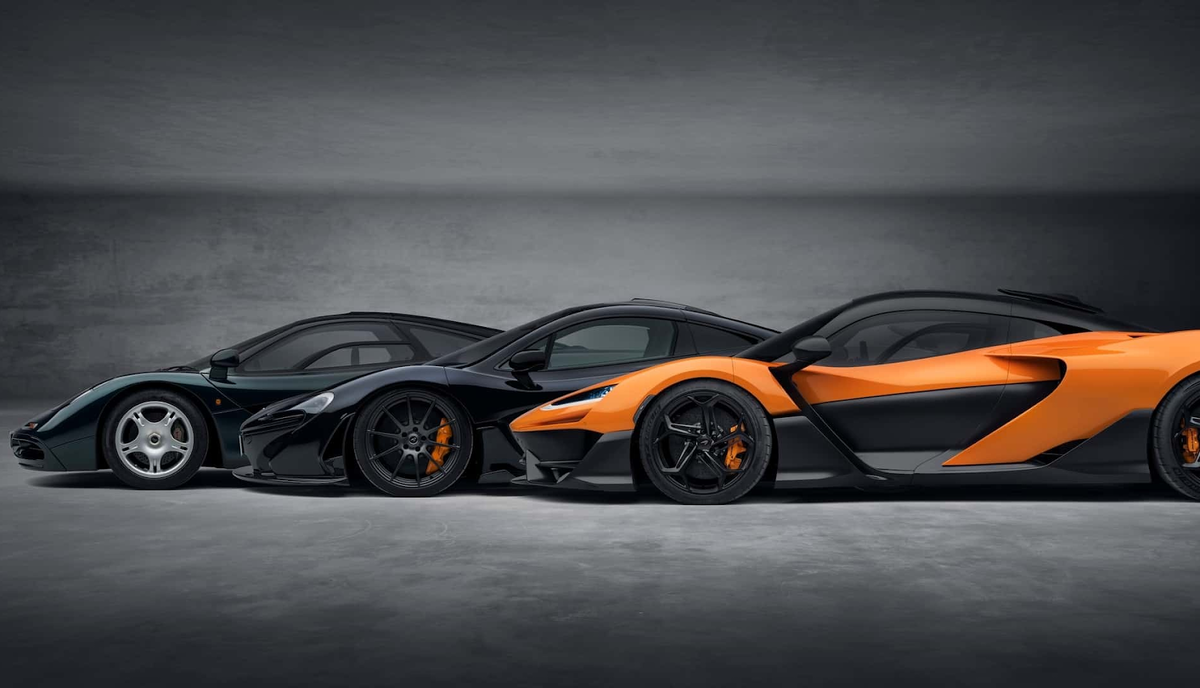 3 гиперкара McLaren 