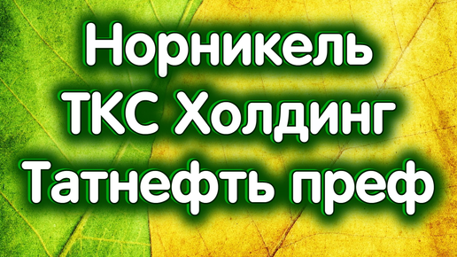 7 октября - Татнефть преф., ГМК Норникель, ТКС Холдинг. Дивиденды. Индекс МосБиржи