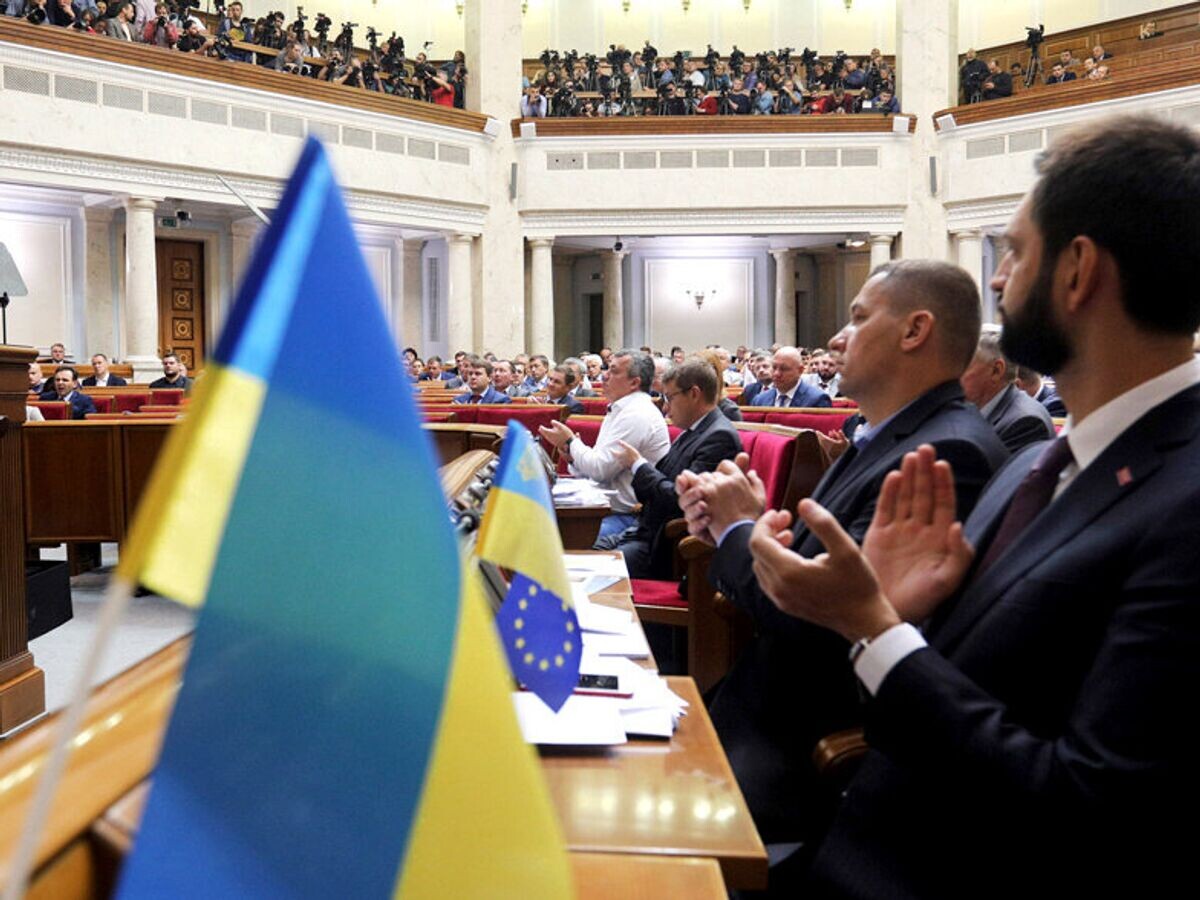 Заседание Верховной рады Украины в Киеве© РИА Новости / Пресс-служба президента Украины