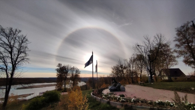    В Котельниче заметили солнечное гало
