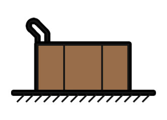 Монтаж на поверхности