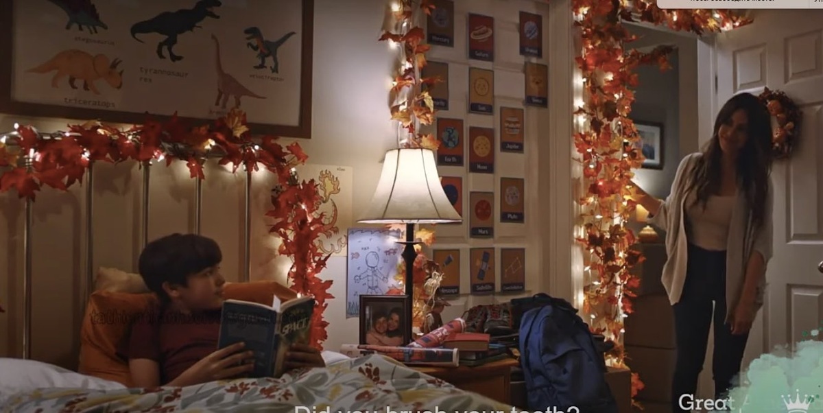 Скрин из фильма "A Harvest Homecoming" (Halmark movies).