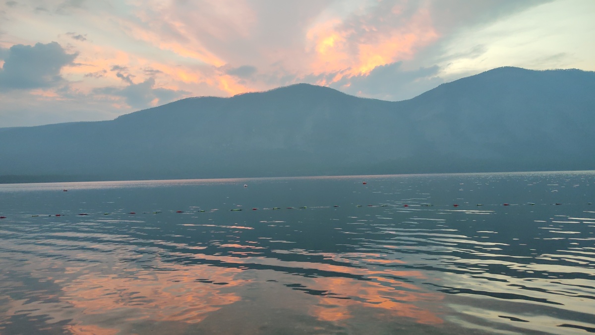 Слюдянское озеро. Бурятия. Август 2024.