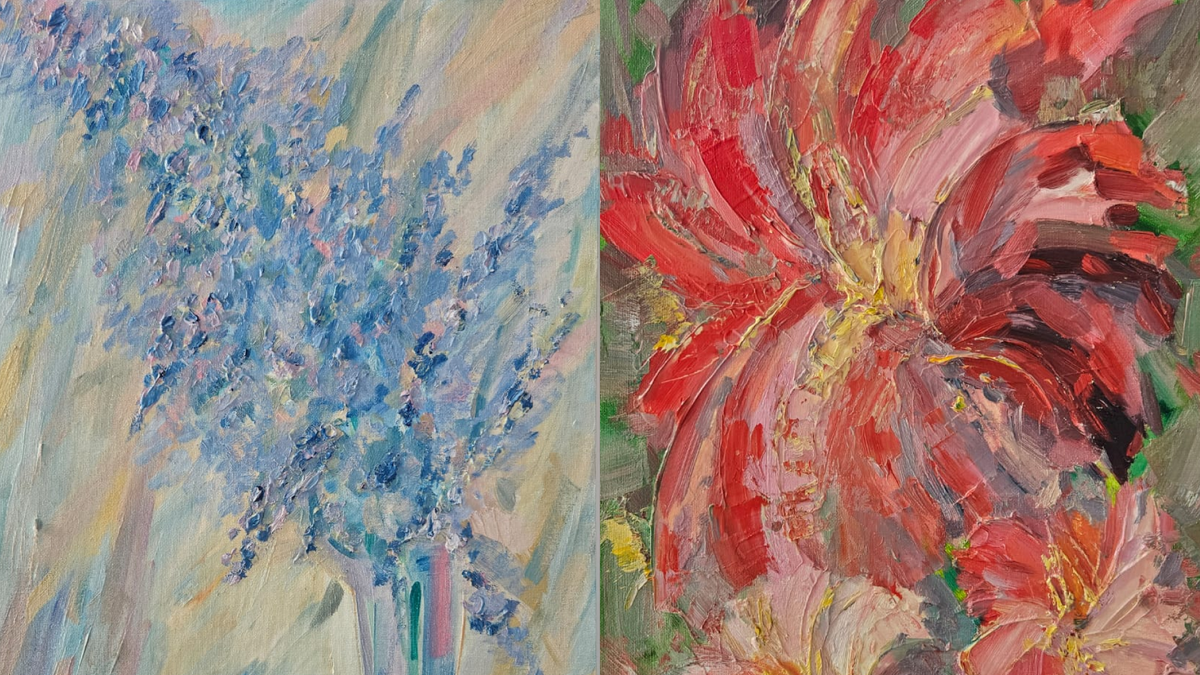    Картины Евгении Забелиной. Фото из личного архива героини