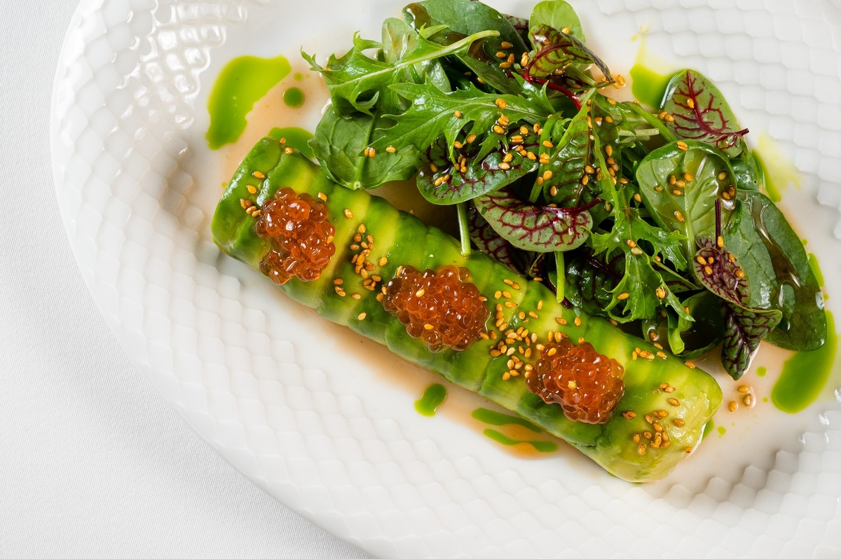 Авокадо ролл с камчатским крабом