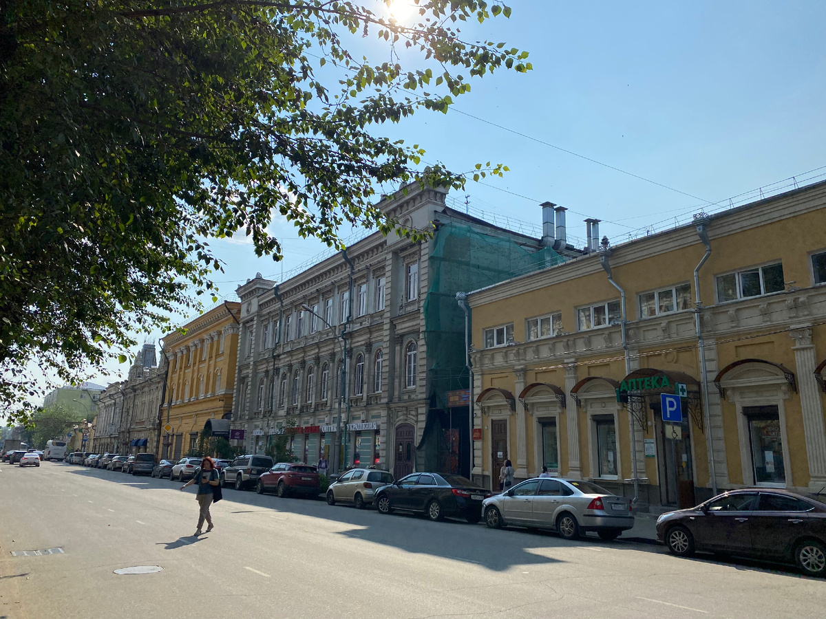 Улица Карла Маркса в Иркутске