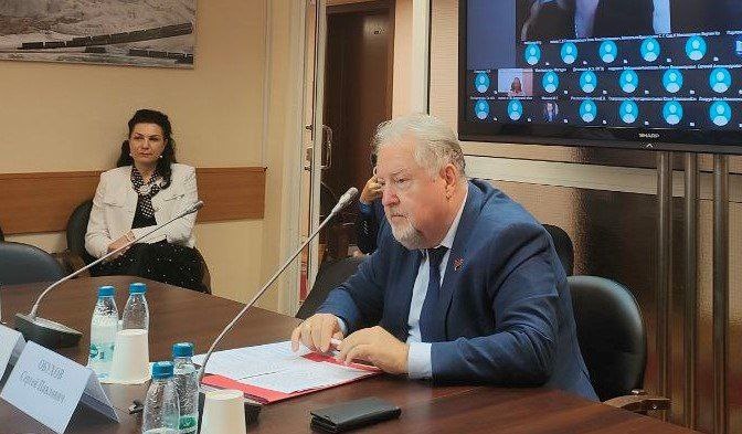 Депутат С.П. Обухов на заседании Комитета Госдумы по экологии, природным ресурсам и охране окружающей среды 