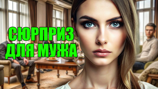 Устроила сюрприз для мужа