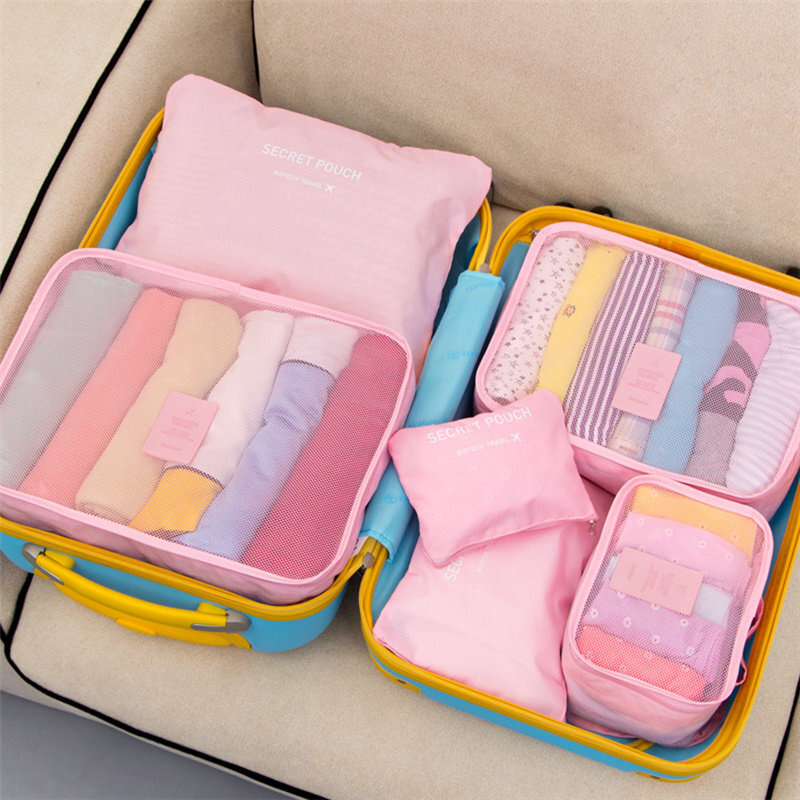 Секции в чемодане