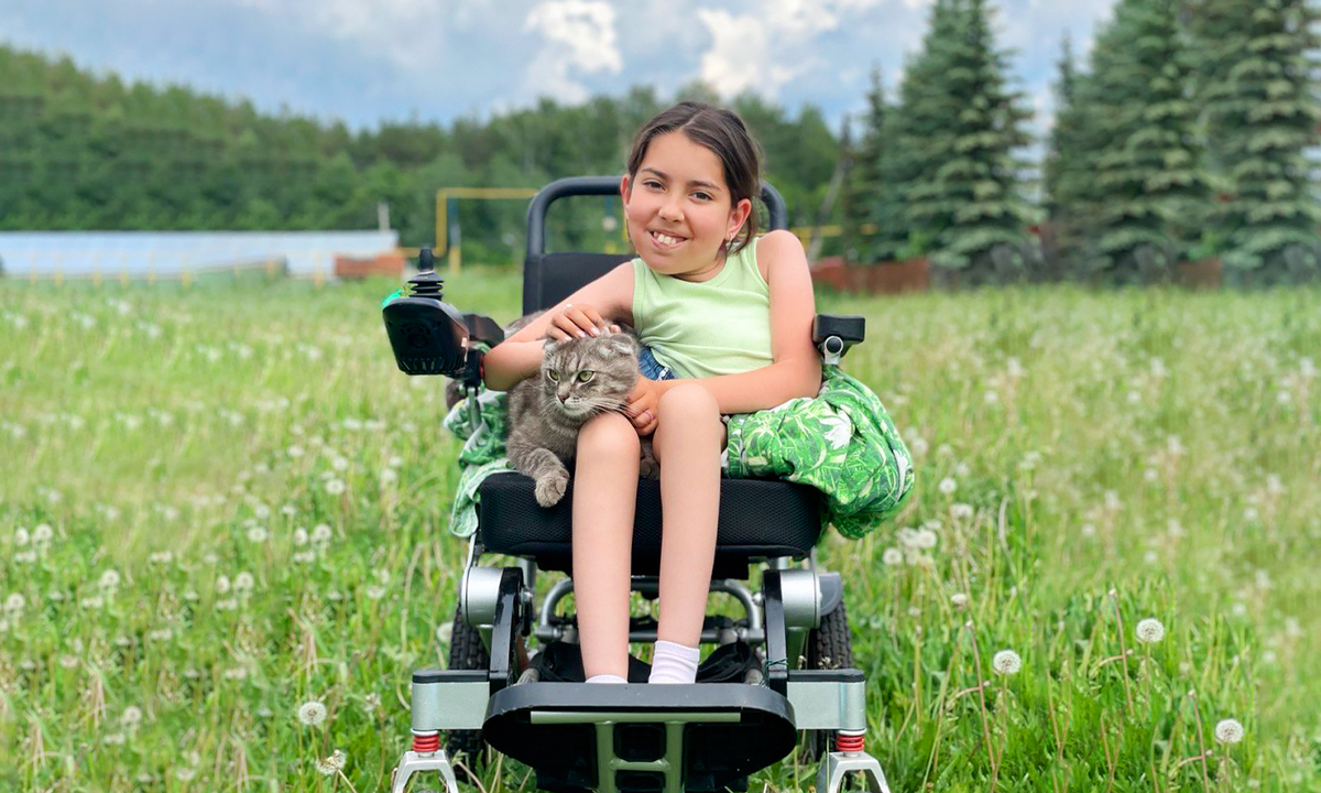 Ильзира Кабирова, подопечная фонда "Алёша"