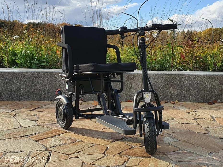 Электрический трицикл TRION Sputnik DUAL LITE – для пожилых, маломобильных людей