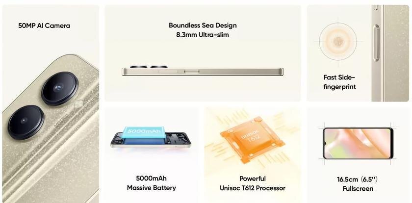 
Как подключить Realme C33 к телевизору через USB, Bluetooth, Wi-Fi на Android 15, 14, 13, 12