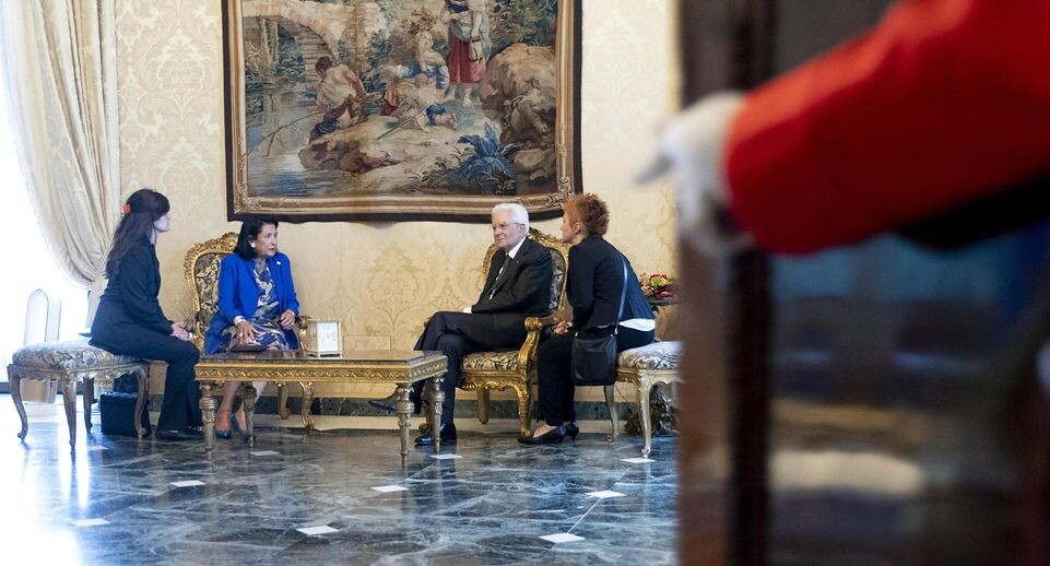    Francesco Ammendola / Us Quirinale / Global Look Press