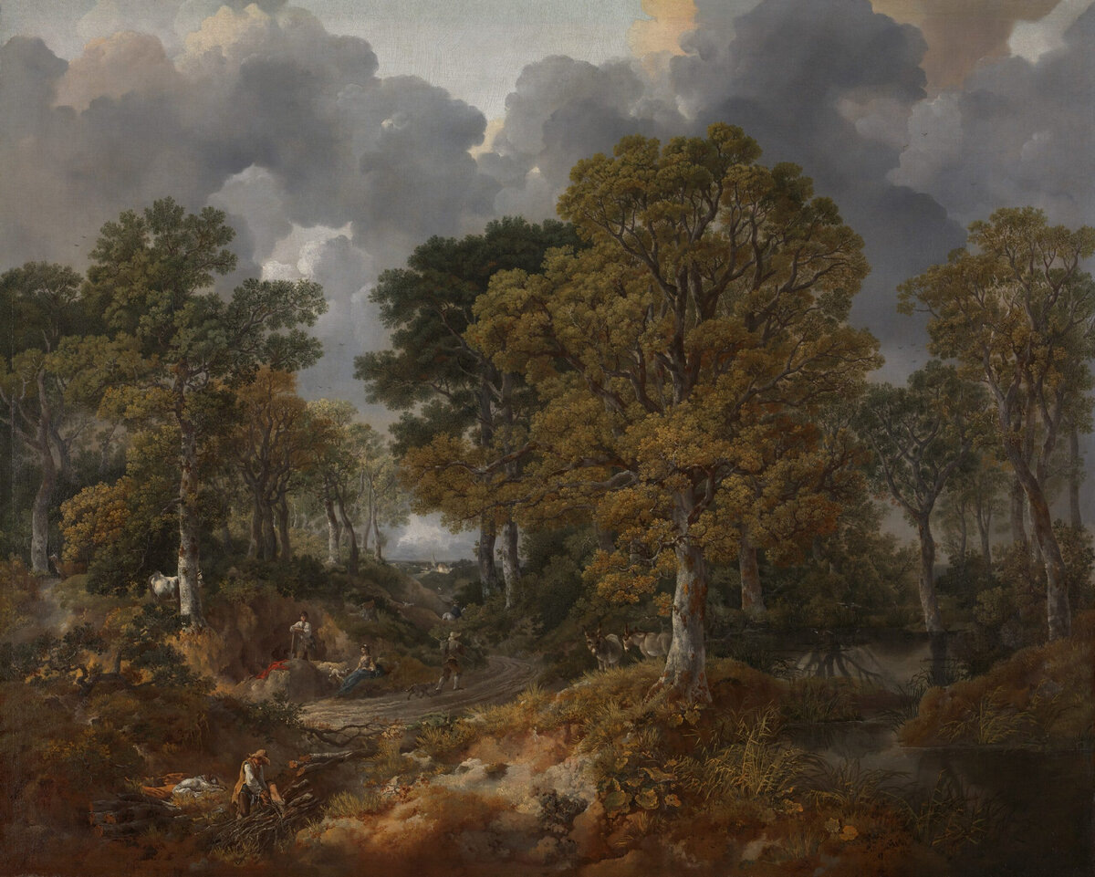 "Корнардский лес", 1748 г., Лондонская национальная галерея