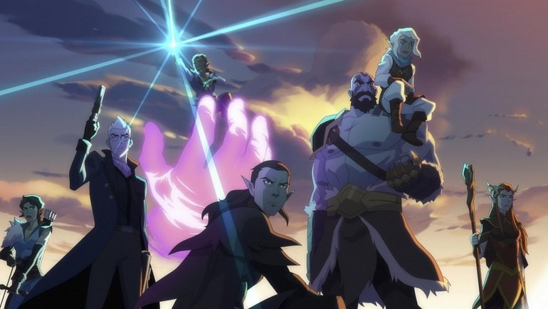    Кадр из сериала «Легенда о Vox Machina»