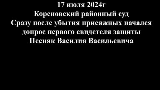 Защите отказано в допросе свидетелей? 14-я серия