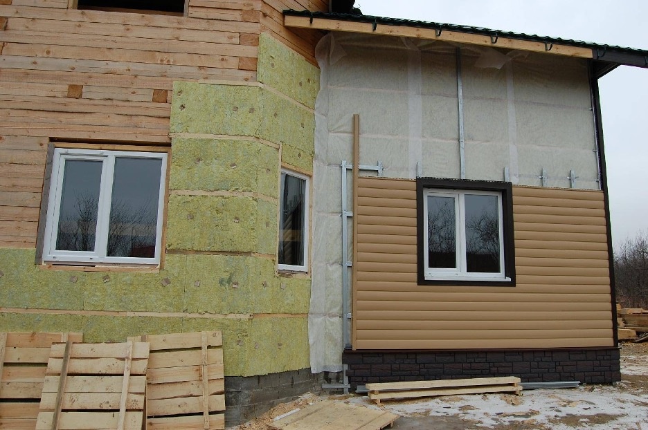 Утепление дома с помощью минеральной ваты