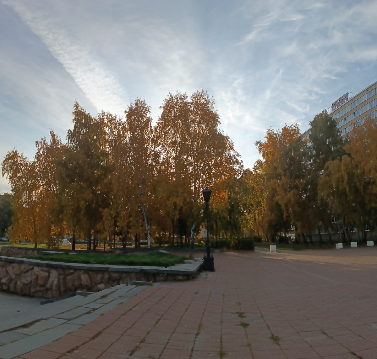 Где-то на просторах моего города. Фотография автора, октябрь 2024 года. 