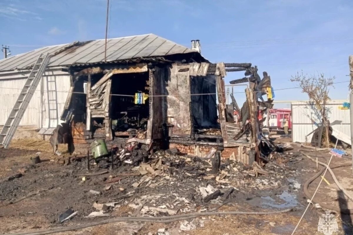    При пожаре в селе Воронежской области погиб восьмилетний ребенок