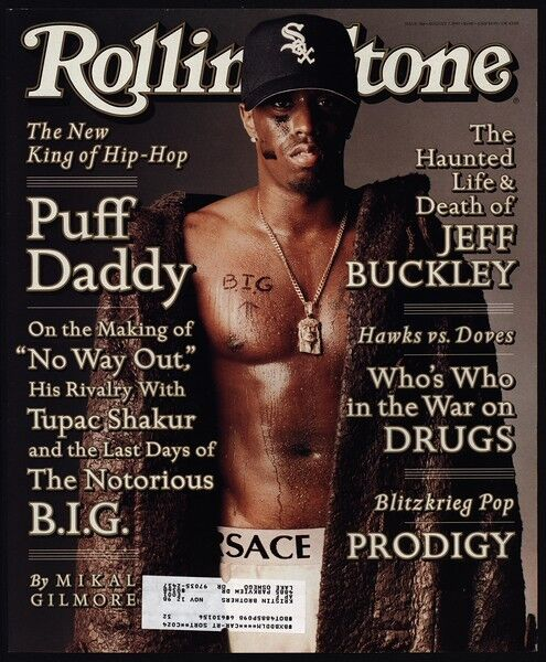 Обложка журнала Rolling Stone, 1997 г. Puff Daddy во всей красе