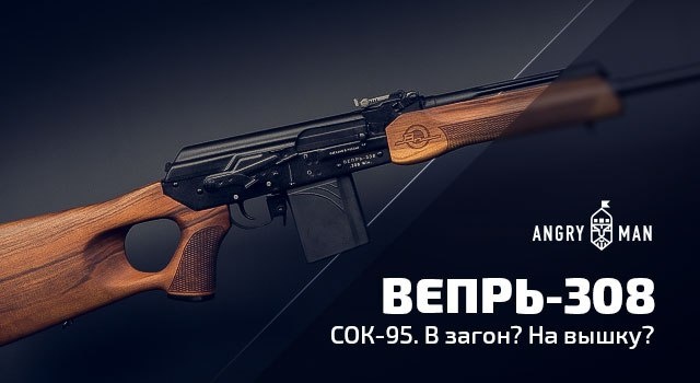 Вепрь-308, СОК-95. В загон, на вышку, да хоть куда.