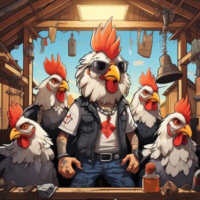 Петух и курица