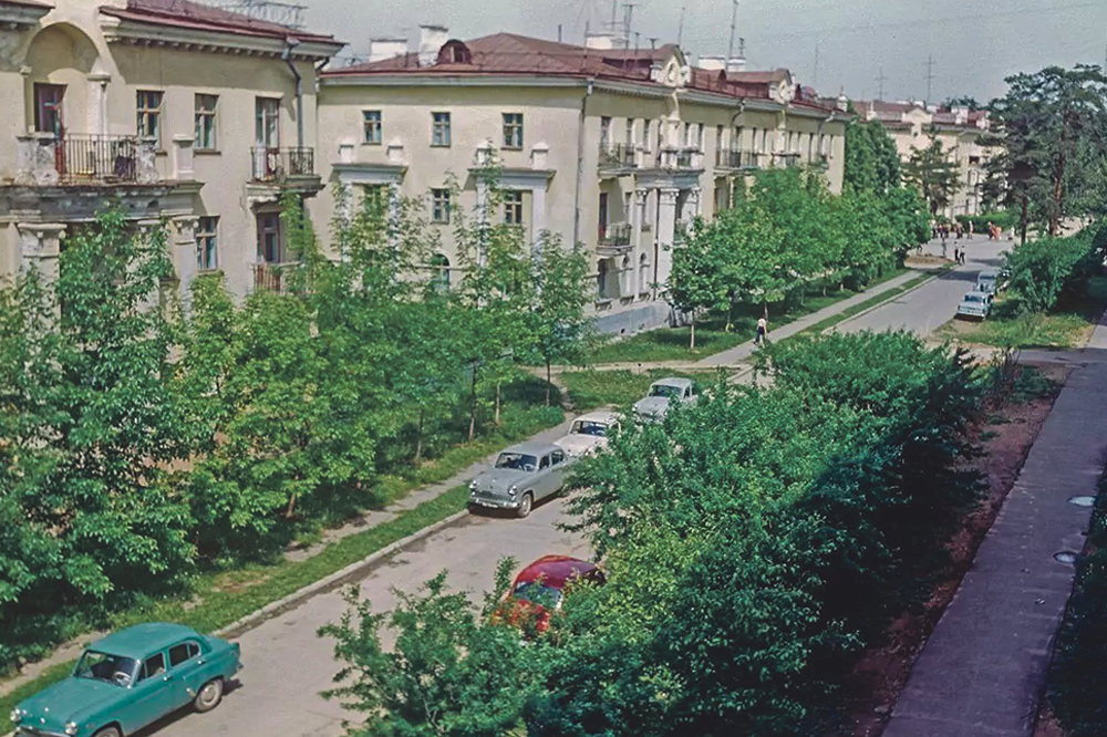 Жилая застройка старого Обнинска 