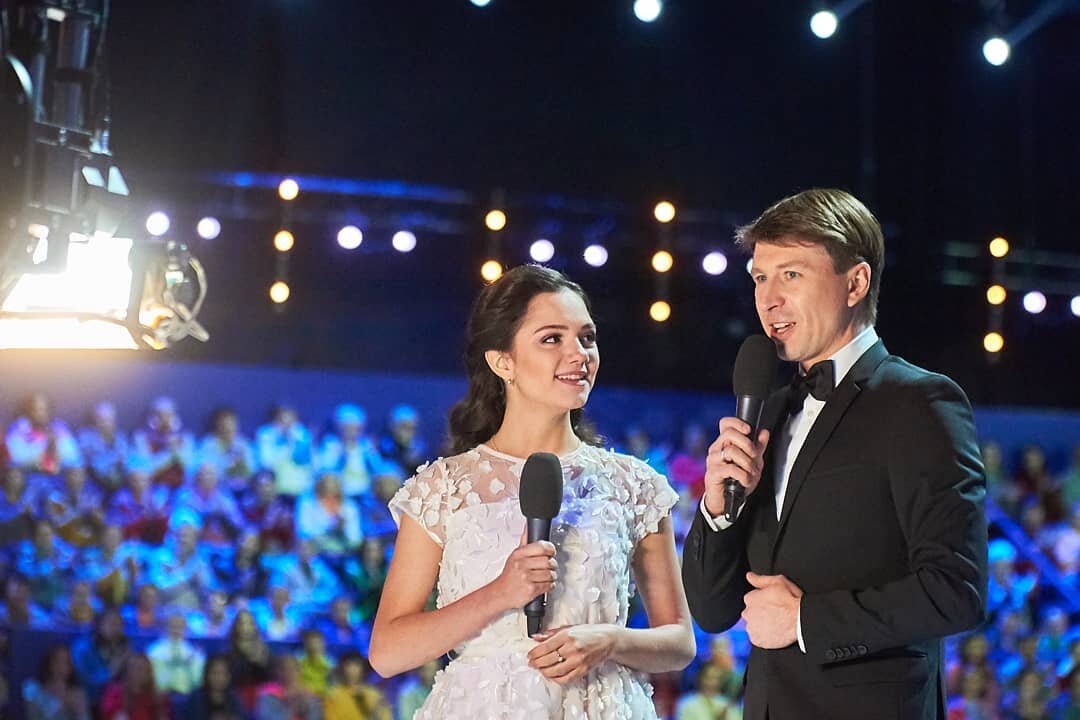 Евгения Медведева и Алексей Ягудин