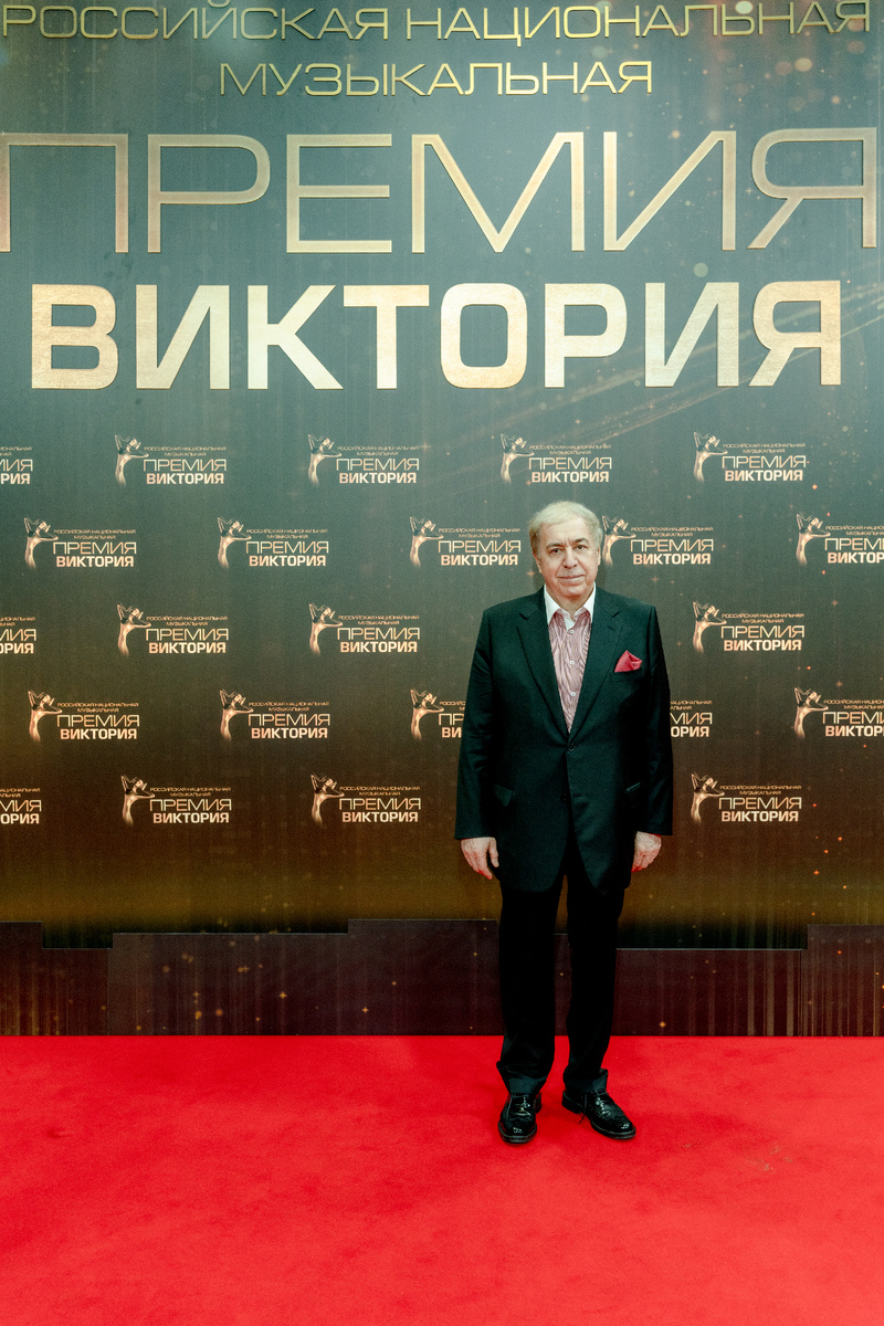Михаил Гуцериев на награждении премии 'Виктория'