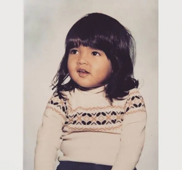    Детское фото Таниты Тикарам