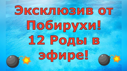 Деревенский дневник очень многодетной мамы \ Эксклюзив от Побирухи! 12 Роды в эфире! \ Обзор