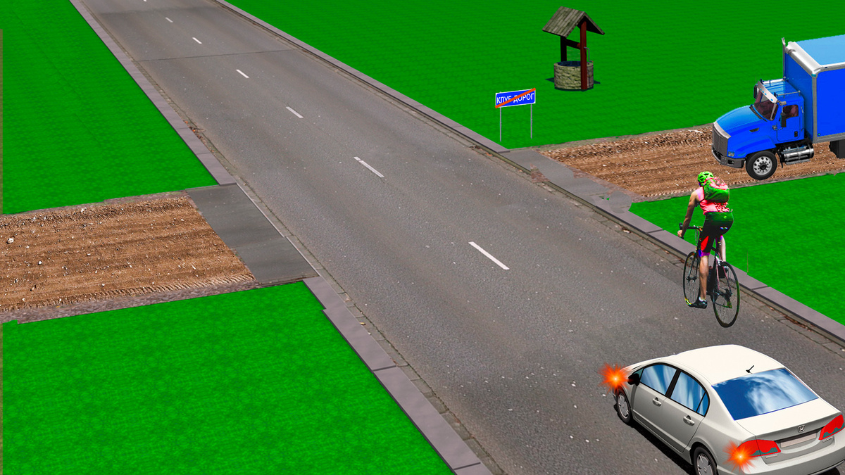 Задача и иллюстрация подготовленная командой Клуб Дорог.