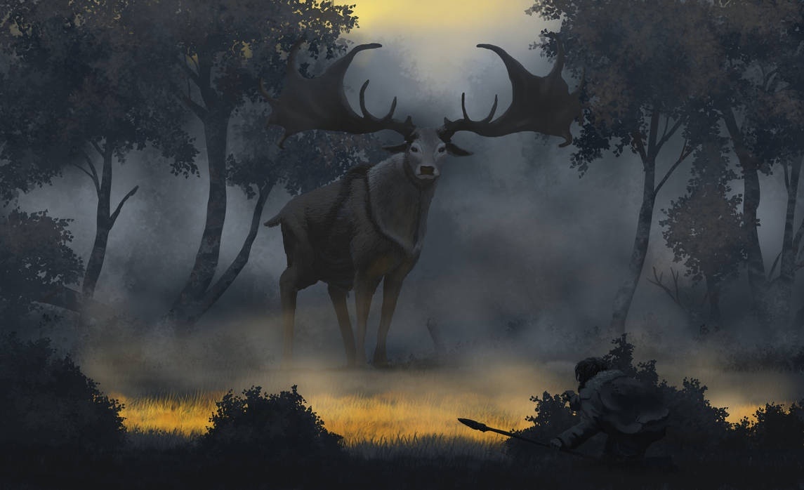 Megaloceros giganteus, или «Ирландский лось»