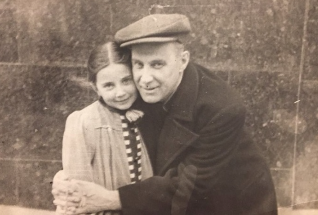 Елена Добронравова с отцом