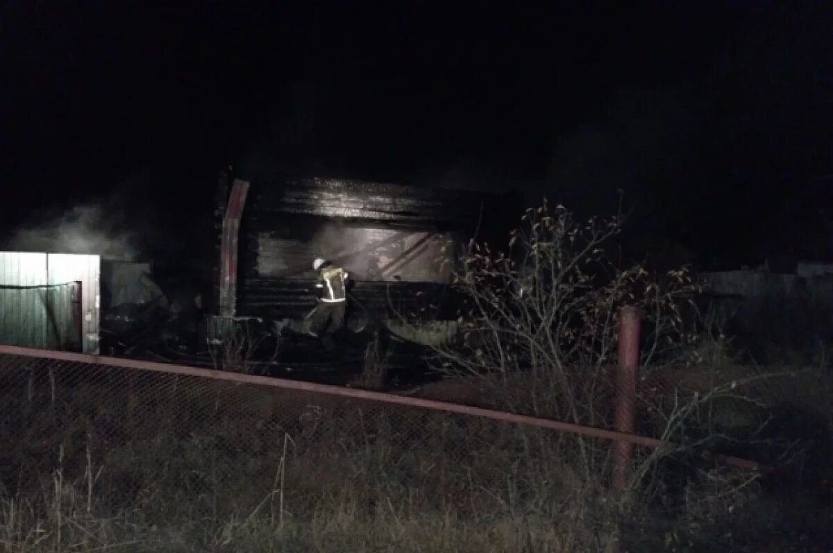    Предварительной причиной пожара под Пензой назвали перекал печи