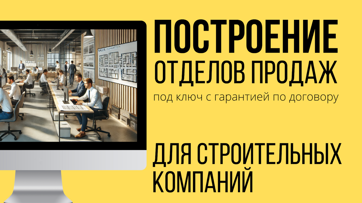 Закажите построение отдела продаж для строительного бизнеса, написав нам в WhatsApp или Telegram: +79017784688